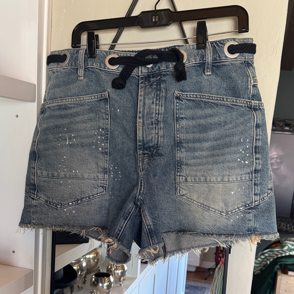 We the Free Denim Blue Women's Shorts